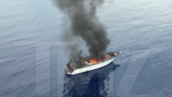 'Below Deck' Tender Boat Goes Up in Flames Off Tahiti — No Injuries