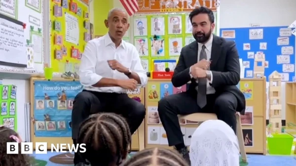 Obama and NYC Mayor Mamdani Lead Preschool Sing-Along in the Bronx
