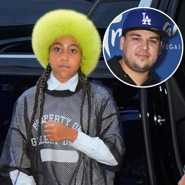 Rob Kardashian Returns to Social Media to Cheer Niece North West's Debut Album
