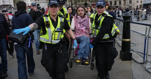 Over 500 Detained in London as Palestine Action Rally Sparks Mass Arrests