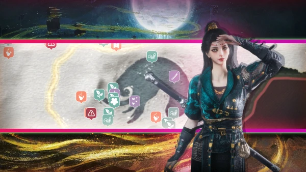 Interactive Map Unveils the Expansive World of 'Where Winds Meet' Wuxia Adventure