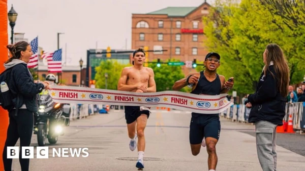 Marathoner's Premature Celebration Costs Him Victory in Dramatic Photo Finish