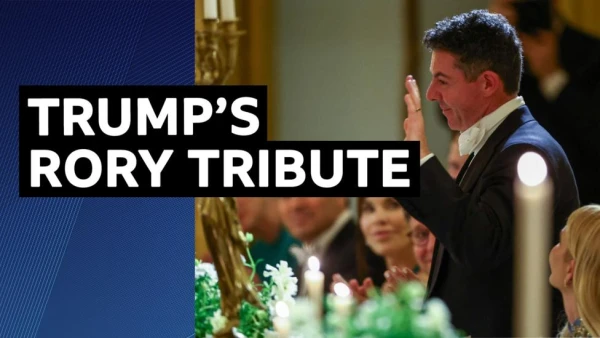 Trump Honors Rory McIlroy at White House After Masters Victory