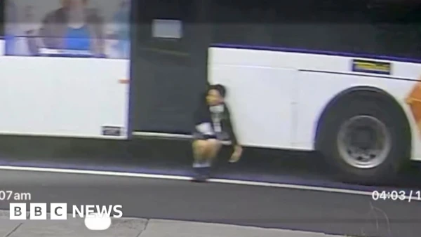 Shocking CCTV Footage Shows Boy Dragged 350 Meters by Moving Bus in Melbourne