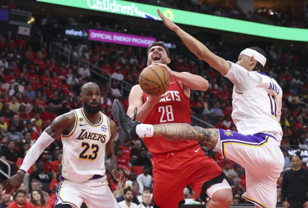 NBA Playoff Action: Rockets Edge Lakers, Spurs Top Blazers in Tuesday's Slate