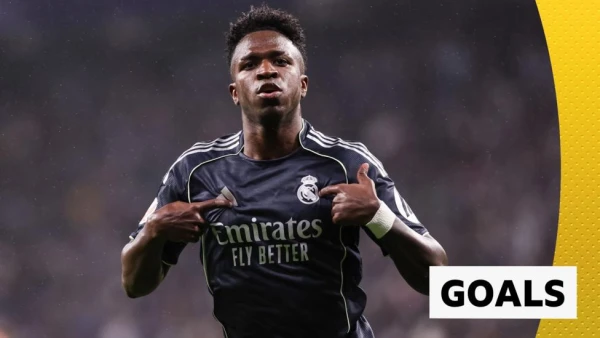 Vinicius Jr. Double Keeps Barcelona's Title Celebration on Hold