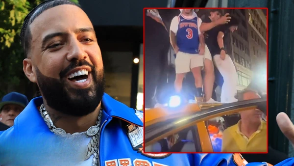 French Montana Helping Cab Driver Whose Taxi Was Trashed in Knicks Celebration
