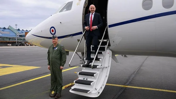 Defence Secretary's RAF Jet Hit by GPS Jamming Near Russian Border