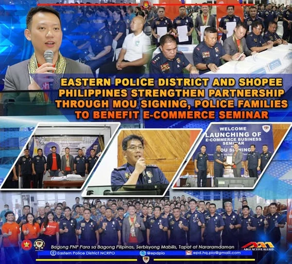 Shopee and Philippine National Police Forge Partnership to Empower Officer Families Through E-commerce