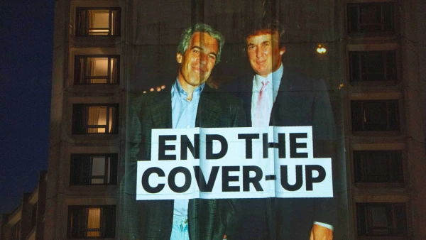 Epstein Protests Erupt Outside White House Correspondents' Dinner