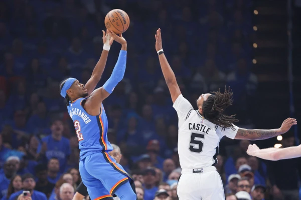 Gilgeous-Alexander Bounces Back as Thunder Even Western Conference Finals with Spurs