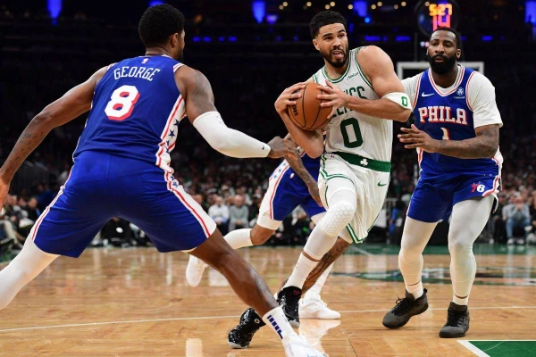 Celtics Dominate 76ers in Playoff Opener with Explosive Start