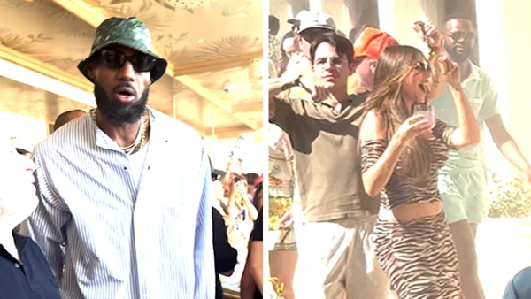 LeBron James Kicks Off Omnia Dayclub's Vegas Debut with Star-Studded Appearance