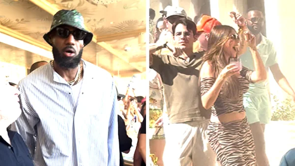LeBron James Kicks Off Omnia Dayclub's Vegas Debut with Star-Studded Appearance