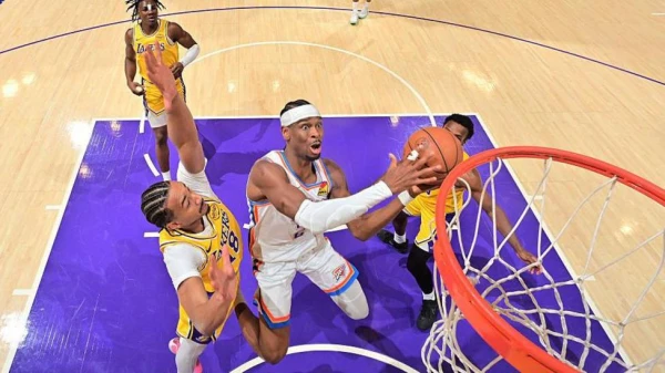 Thunder Storms Past Lakers, Inches Closer to Western Conference Crown