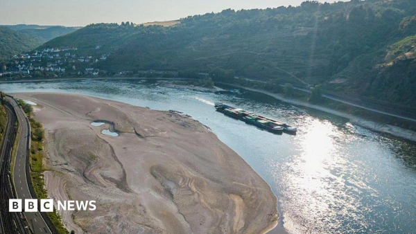 Europe's Rivers Hit Record Lows as Drought Worsens