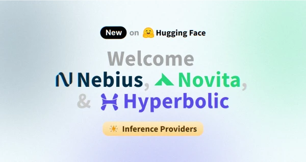 Serverless AI Inference Expands with Three New Providers: Hyperbolic, Nebius AI Studio, and Novita