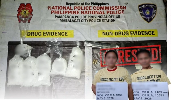 Police Arrest Two, Seize P6.8 Million Worth of Shabu in Mabalacat