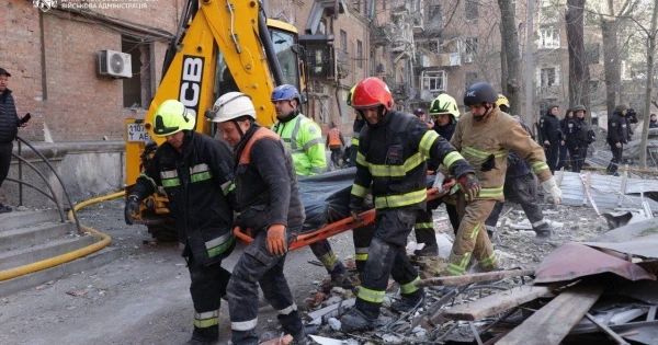 Deadly Russian Strikes Hit Ukraine, Killing Five and Damaging Port Vessel