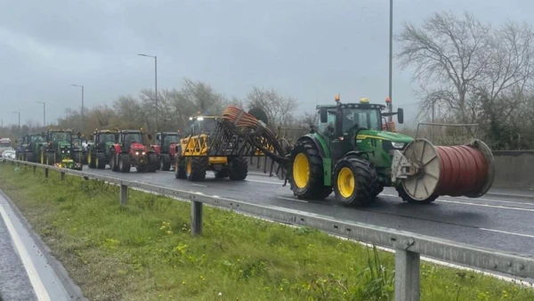 Tractor Protest Gridlocks Belfast as Fuel Price Fury Spills onto Streets