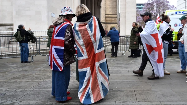 Far-Right Group Co-opts Saint George's Day in Manchester March