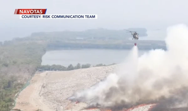 Unfinished Closure Program Blamed for Navotas Landfill Fire, Mayor Points to Delayed Action