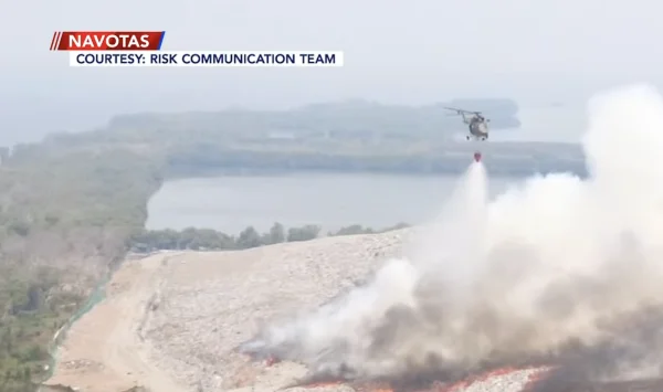 Unfinished Closure Program Blamed for Navotas Landfill Fire, Mayor Points to Delayed Action