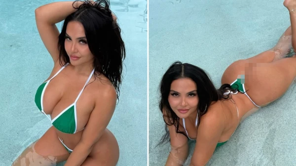 Stella Hudgens Brings the Heat with Jaw-Dropping Poolside Bikini Snaps