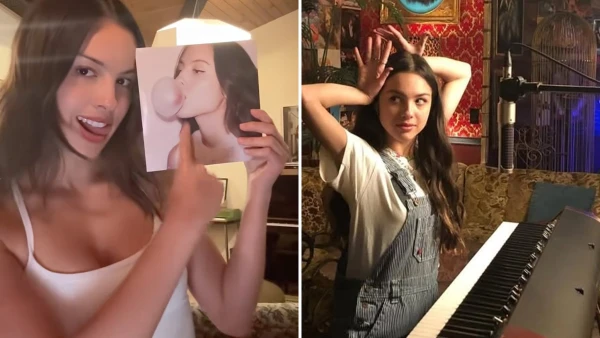 Striking a Chord: Olivia Rodrigo's Behind-the-Scenes Studio Pics Celebrate New Album