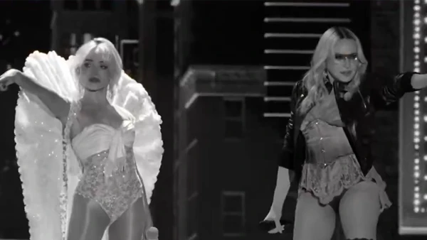 Madonna Makes Surprise Coachella Return in Lingerie Duet with Sabrina Carpenter