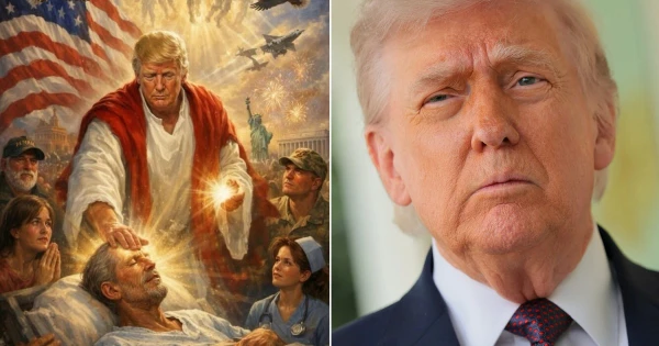 Trump Removes Controversial AI-Generated Messianic Image Following Widespread Criticism