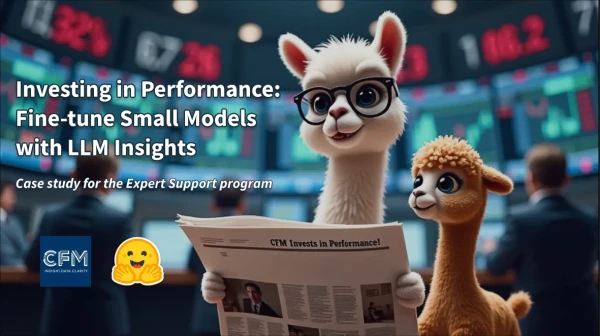 Boosting Small Model Accuracy by Distilling Knowledge from Large Language Models: A CFM Case Study