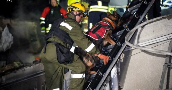 Russian Strike on Odesa Claims Lives of Elderly Couple, Damages Homes and Cargo Ship