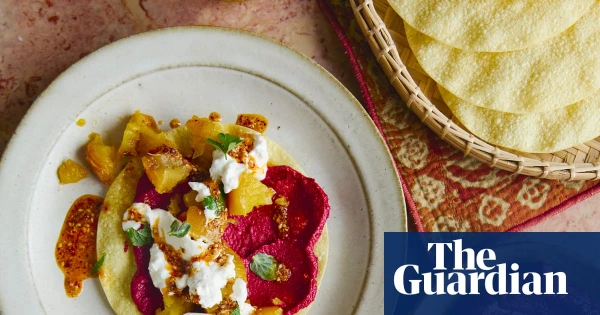Santiago Lastra Unveils Vibrant Mexican-Inspired Dishes: Cheesy Mushroom Costras and Beetroot Tostadas