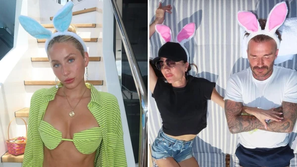 Hollywood Stars Hop Into Easter Spirit with Festive Bunny Ear Fashion