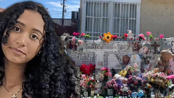 Heartbreaking Memorial for Slain Teen Celeste Rivas Grows Outside Family Home After D4vd's Arrest