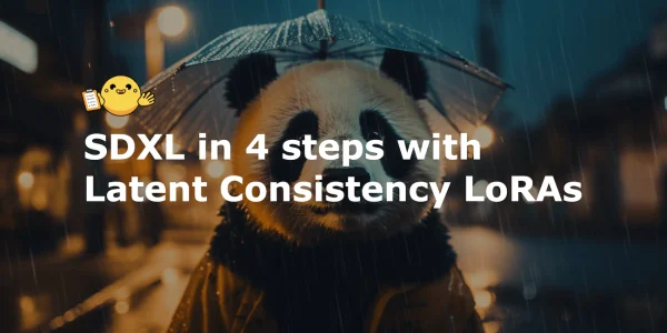 Accelerate SDXL with Latent Consistency LoRAs: From 50 Steps to 4