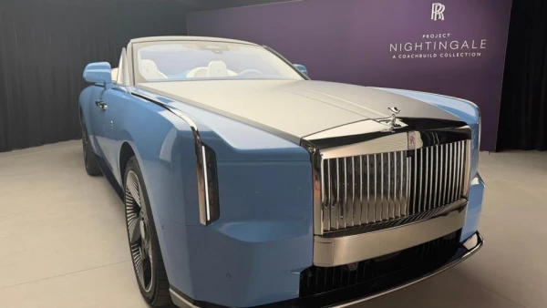 Rolls-Royce Unveils Exclusive Electric Convertible: Only 100 'Project Nightingale' Models to Be Built