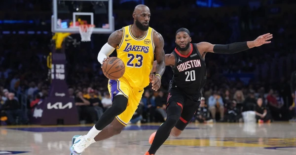 LeBron Leads Shorthanded Lakers to Stunning Game 1 Upset Over Rockets