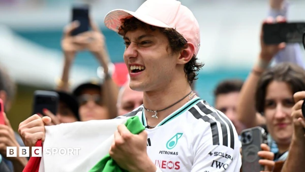 Antonelli's Miami Mastery: Young Mercedes Star Claims Third Straight Win
