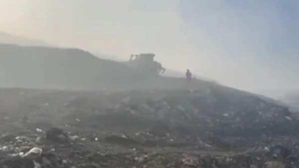 Cardinal David Leads Prayer for Navotas Landfill Fire to Be Extinguished