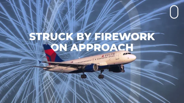 Firework Strikes Delta Plane During July 4 Landing at Chicago Midway