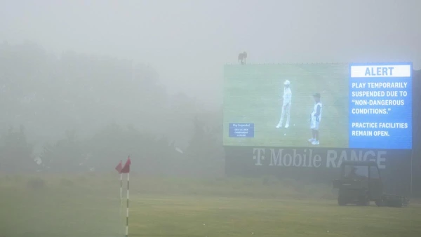 Fog Forces Two-Hour Delay at US Open, Reshuffling Star Tee Times