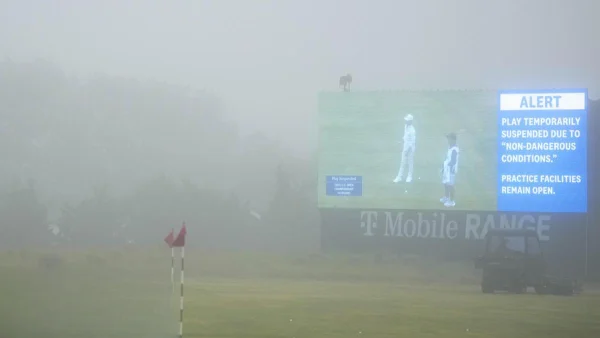 Fog Forces Two-Hour Delay at US Open, Reshuffling Star Tee Times
