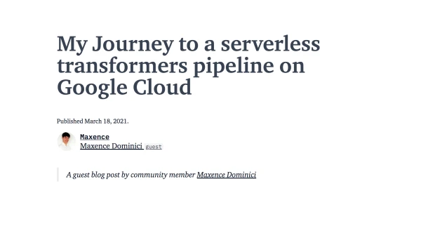 Building a Serverless Text Sentiment Pipeline on Google Cloud