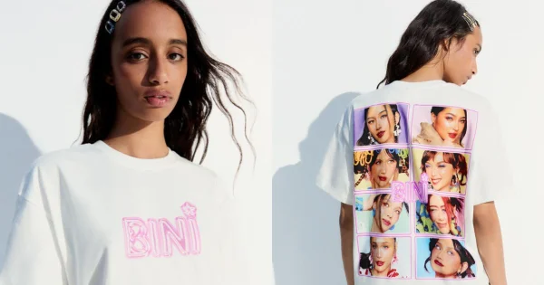BINI's Oversized Shirt Now Available at Spanish Fashion Brand Bershka