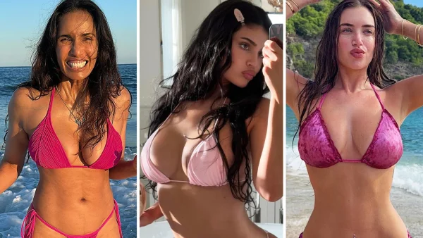 Hot Stars In Pink Bikinis ... Happy National Pink Day!