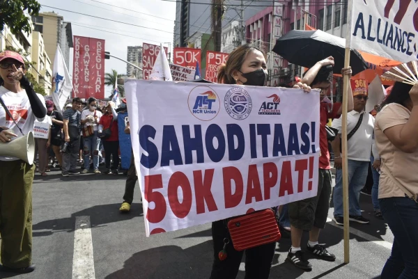 Philippine Teachers Lead Labor Day Rallies, Demand Higher Wages and Worker Rights from Marcos Administration