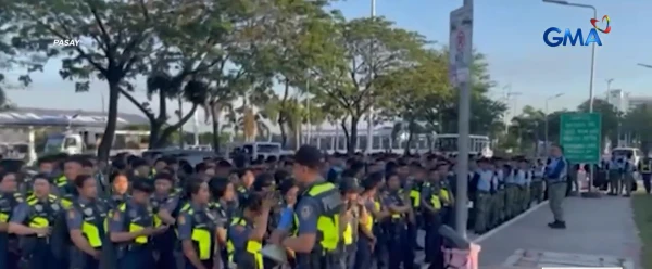 Cops at Senate down to 1,400; NCRPO still on full alert amid Sara Duterte impeachment trial 