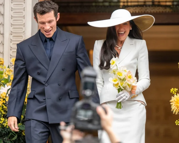 Dua Lipa's Bridal Suit Sparks a Wedding Fashion Revolution